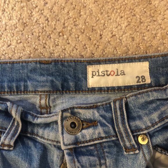 Ripped light blue jeans!! - Picture 2 of 3